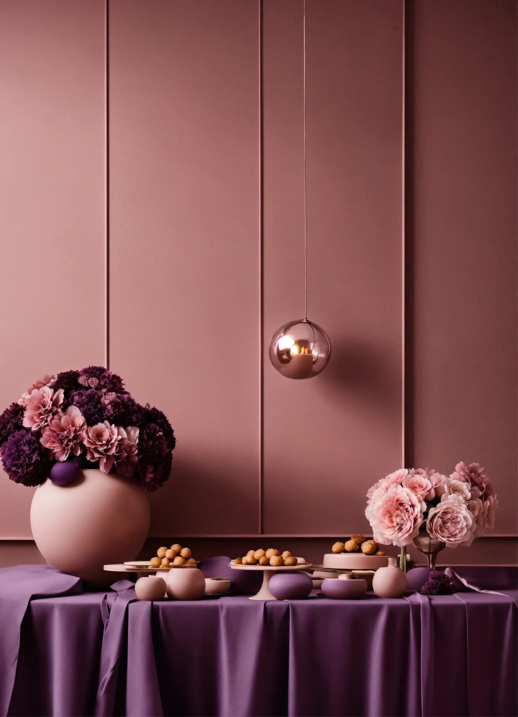 Linen throw pillows with geometric patterns